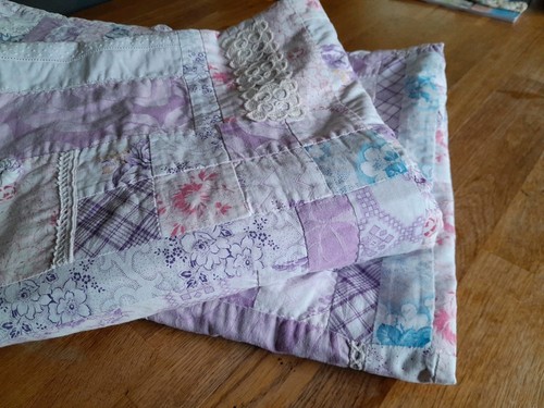 Stück patchwork tagesdecke - 2,