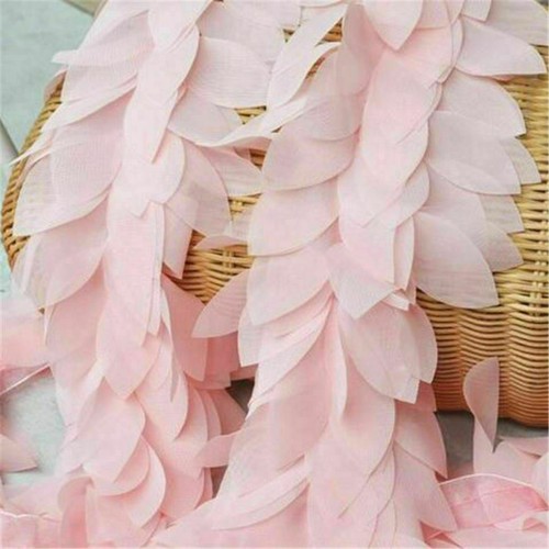 Chiffon verlässt spitze borte - chiffon,