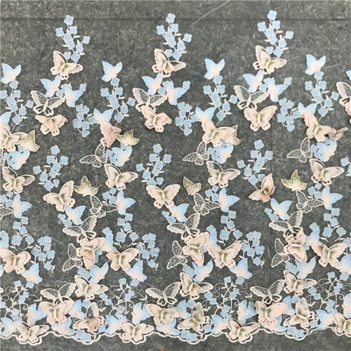 Stickereien stoff - 3d,