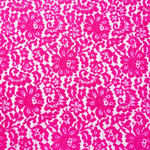 Spitzen stoff blumen pink - stoff,